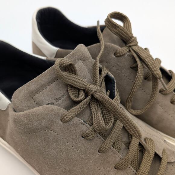 To Boot New York Adam Derrick Lace-Up Sneaker Shoes Men's Brown Size US12 EU45 - Picture 10 of 13